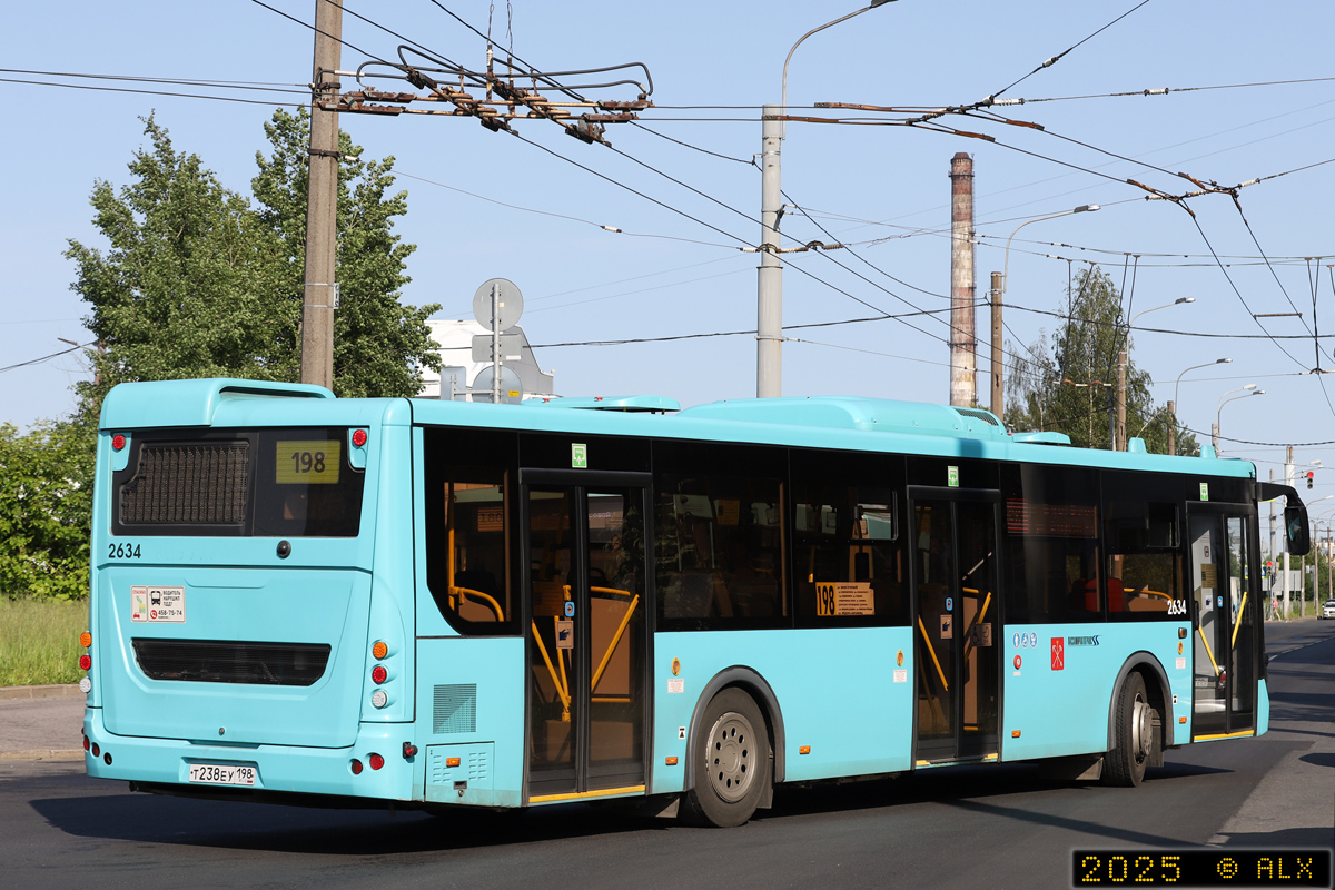 Санкт-Петербург, ЛиАЗ-5292.65 № 2634