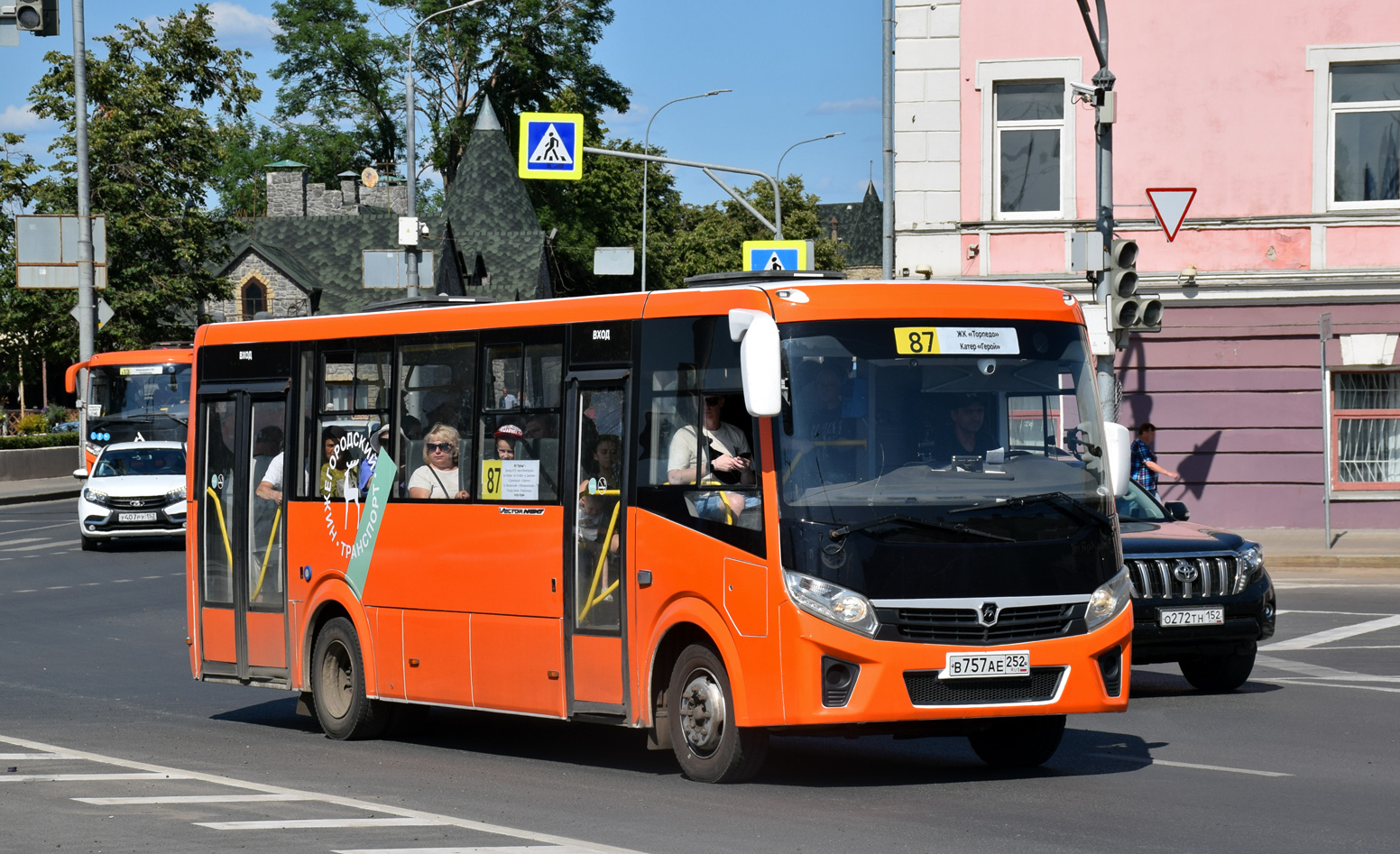 Нижегородская область, ПАЗ-320415-04 "Vector Next" № В 757 АЕ 252
