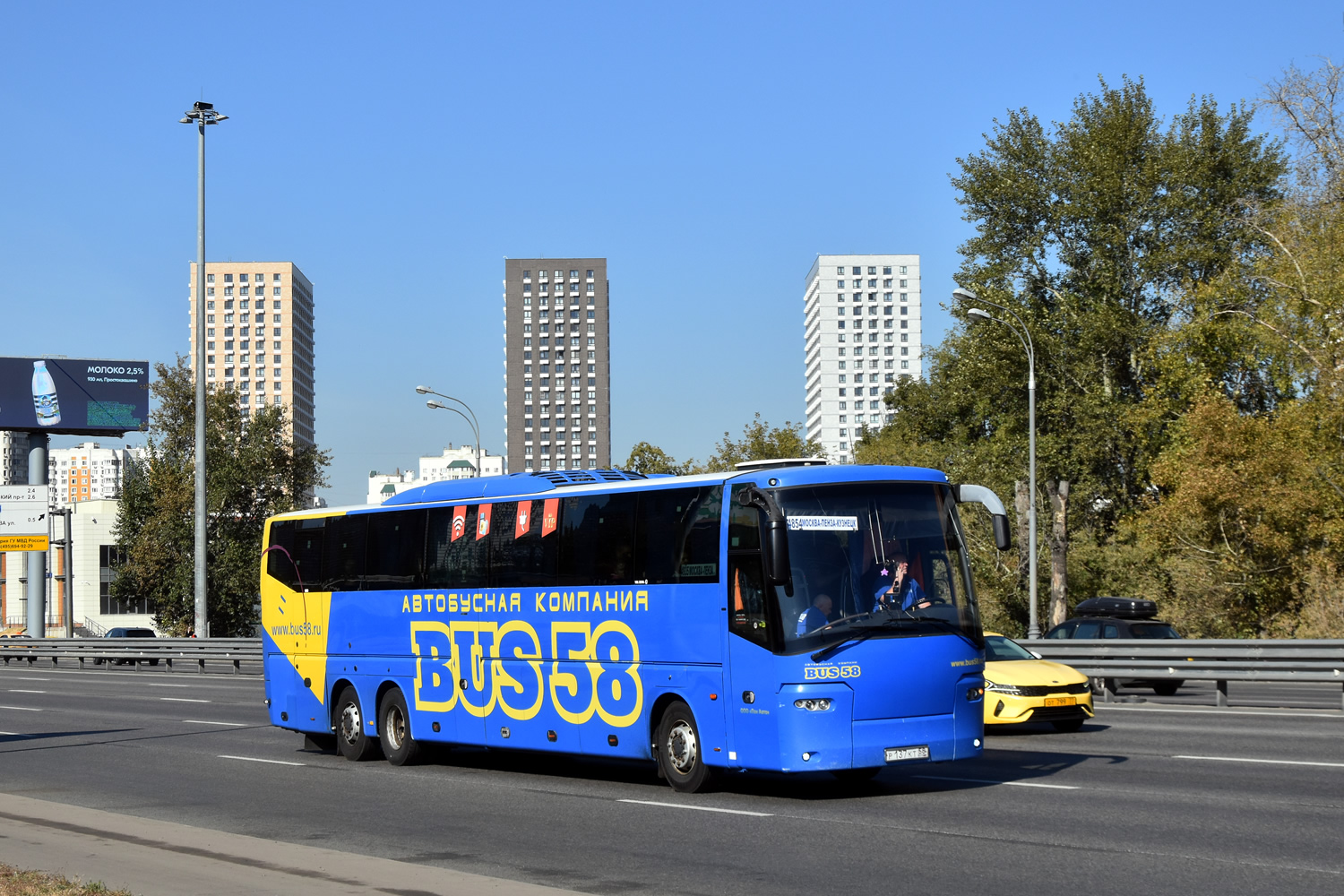 Пензенская область, Bova Magiq MHD 148.460 № Р 137 КТ 58