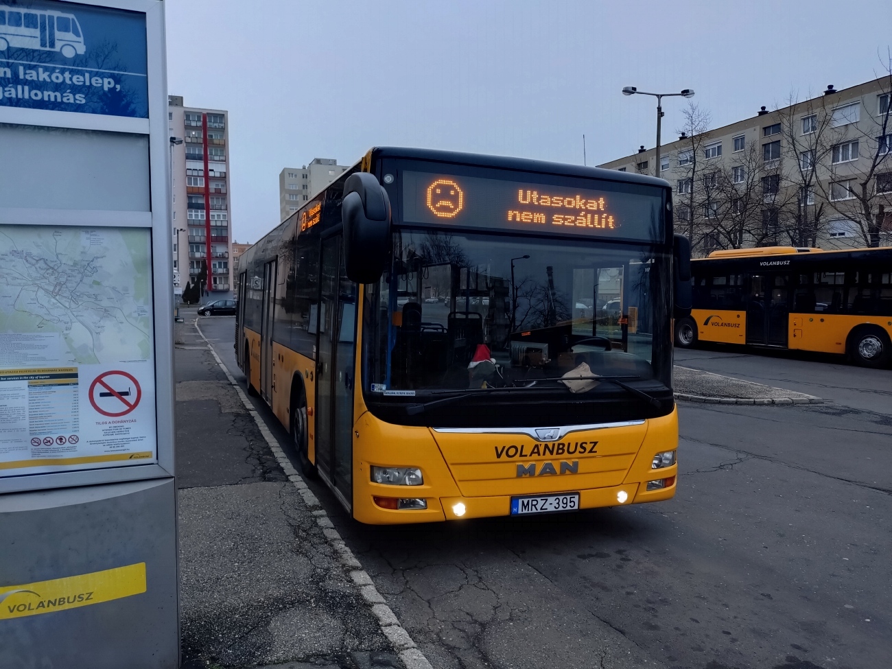 Венгрия, MAN A21 Lion's City NL283 № MRZ-395