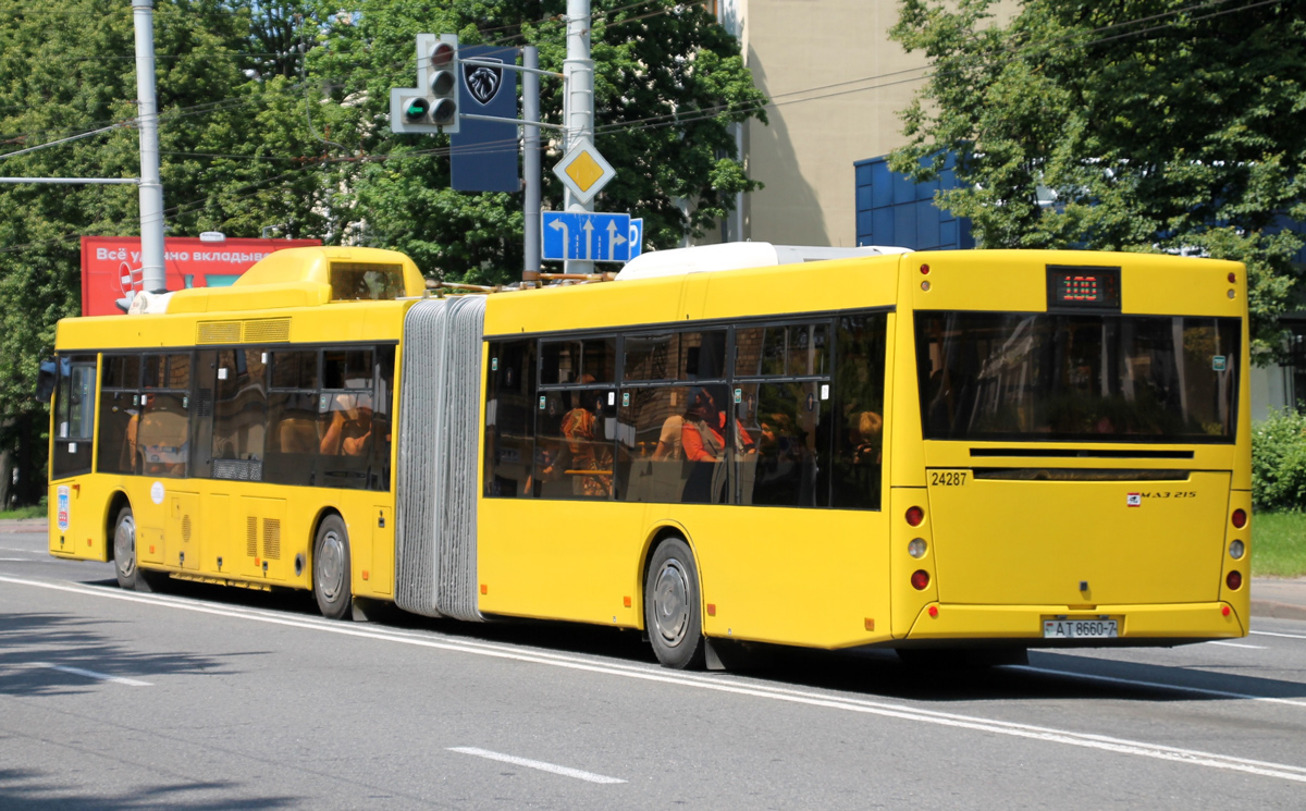 Минск, МАЗ-215.069 № 024287