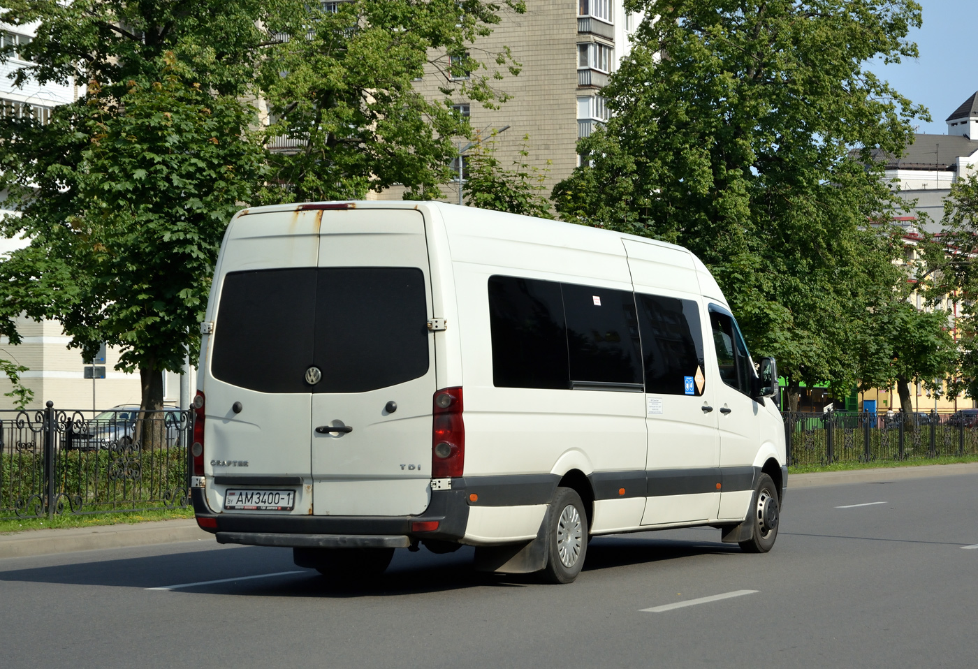 Брестская область, Volkswagen Crafter № АМ 3400-1