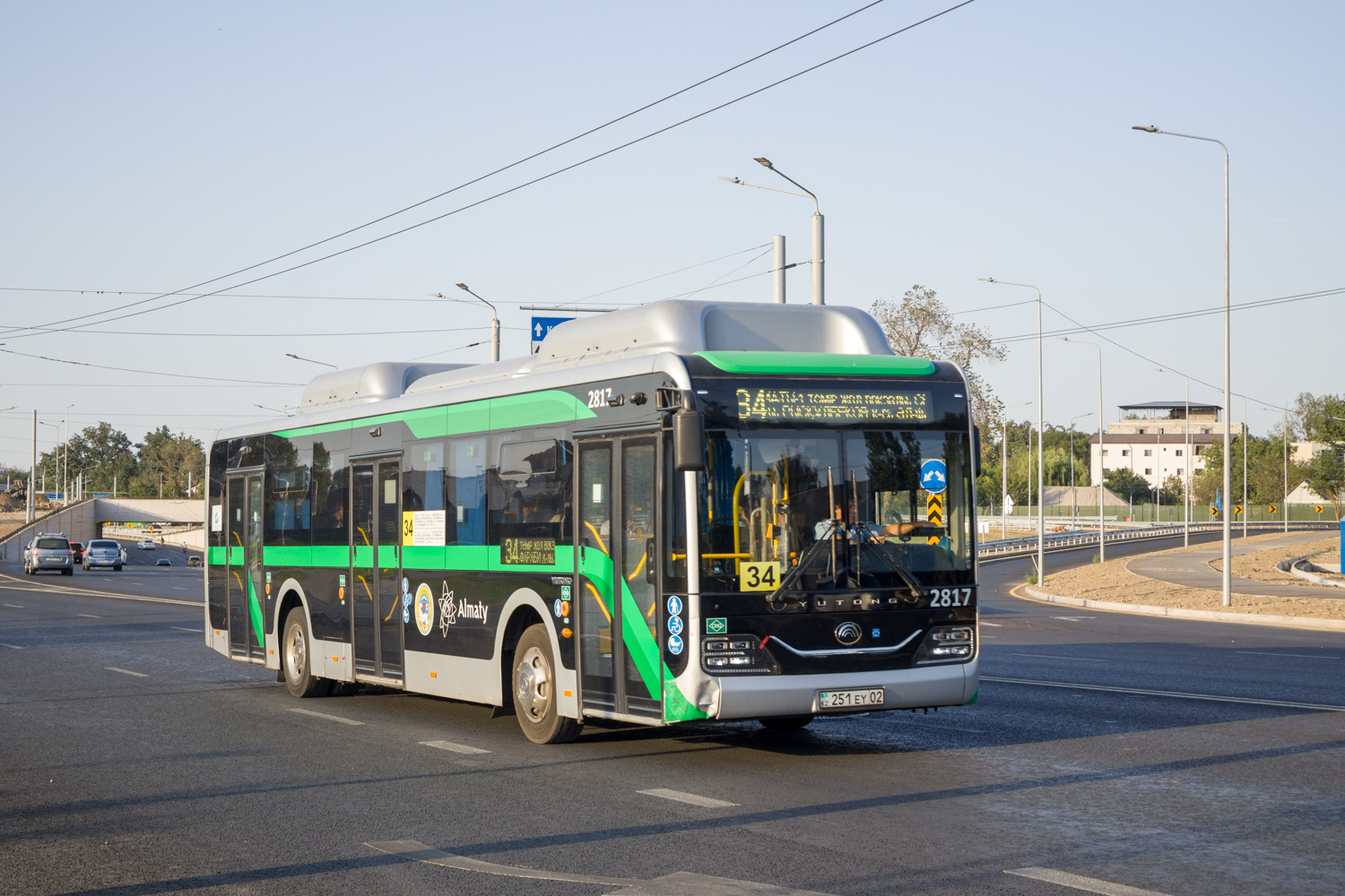 Алматы, Yutong ZK6126HG (QazTehna) № 2817