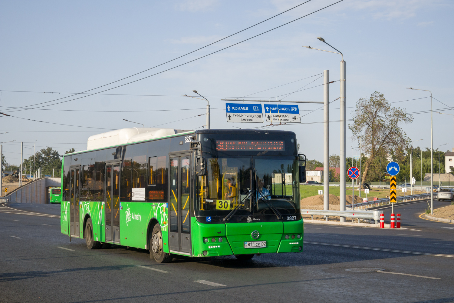 Алматы, Golden Dragon XML6125CN (Hyundai Trans Auto) № 3827