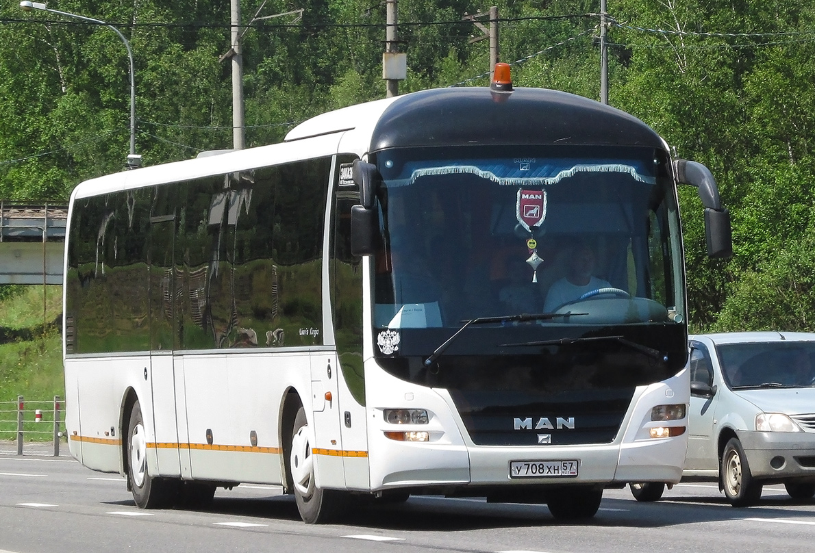 Орловская область, MAN R12 Lion's Regio ÜL314 № У 708 ХН 57