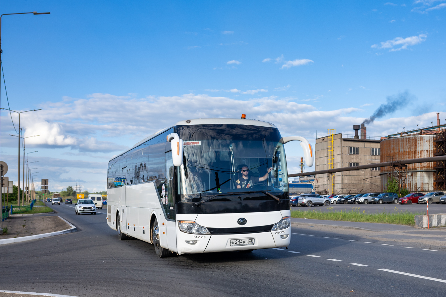 Вологодская область, Yutong ZK6121HQ № К 214 КС 35