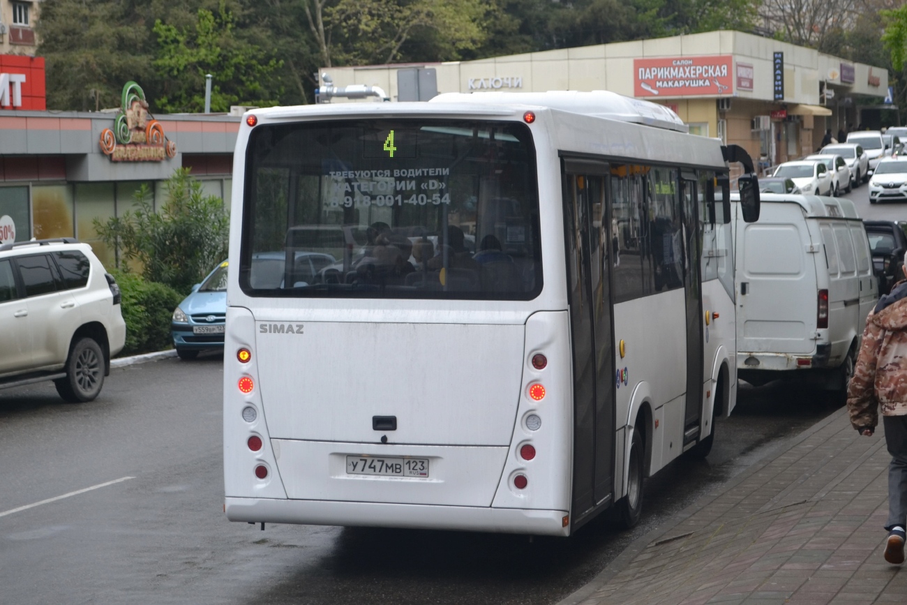 Краснодарский край, СИМАЗ-2258 № У 747 МВ 123