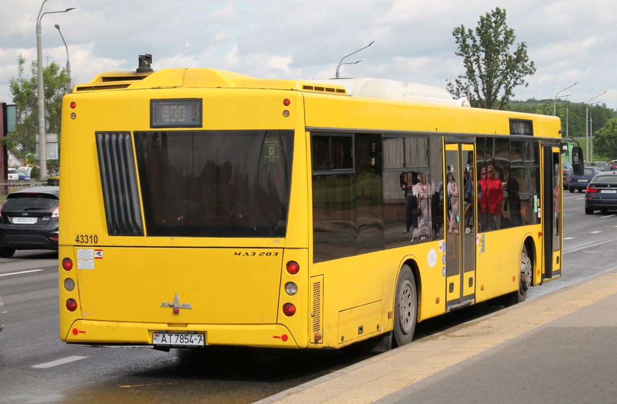 Минск, МАЗ-203.115 № 043310