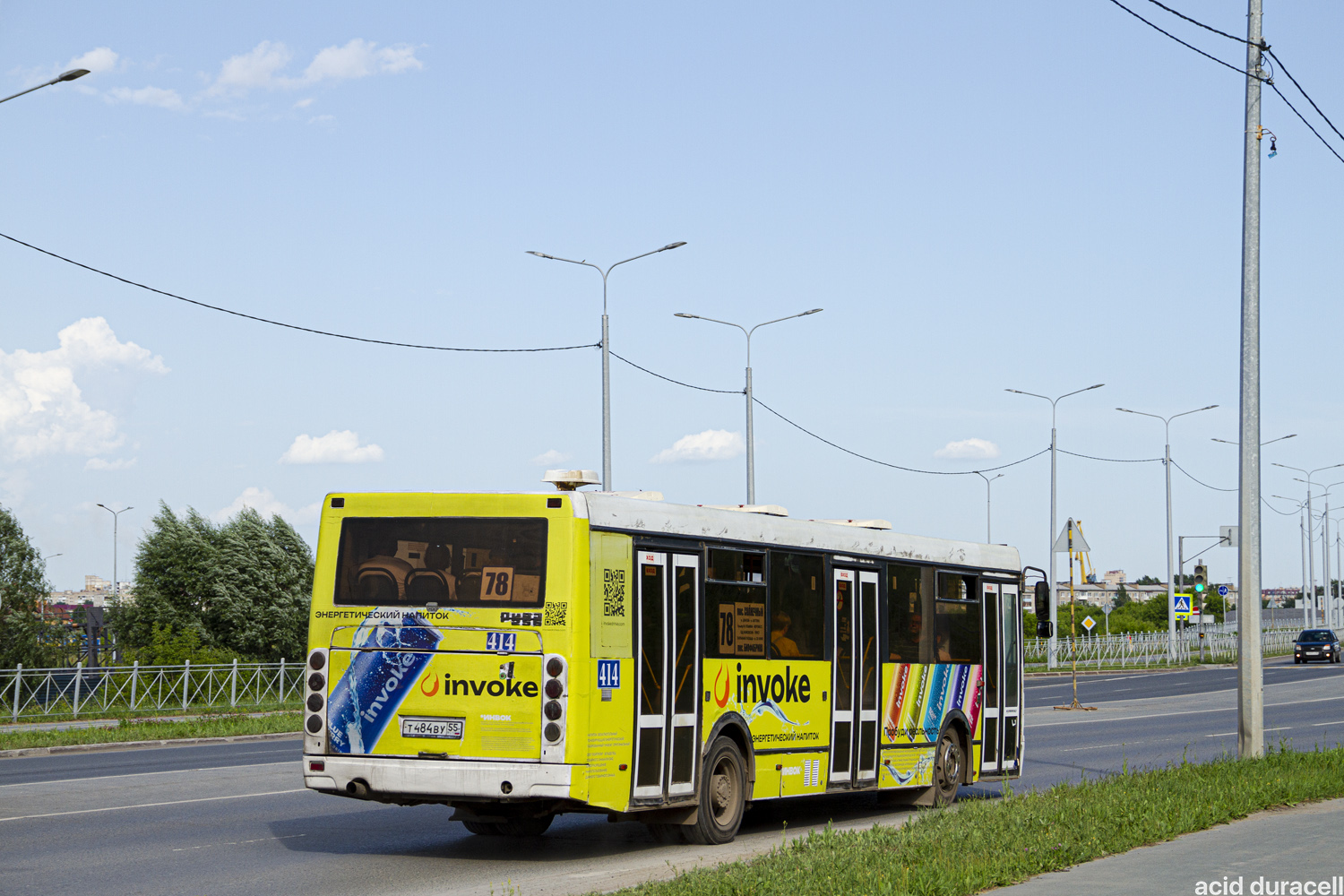 Омская область, ЛиАЗ-5256.53 № 414