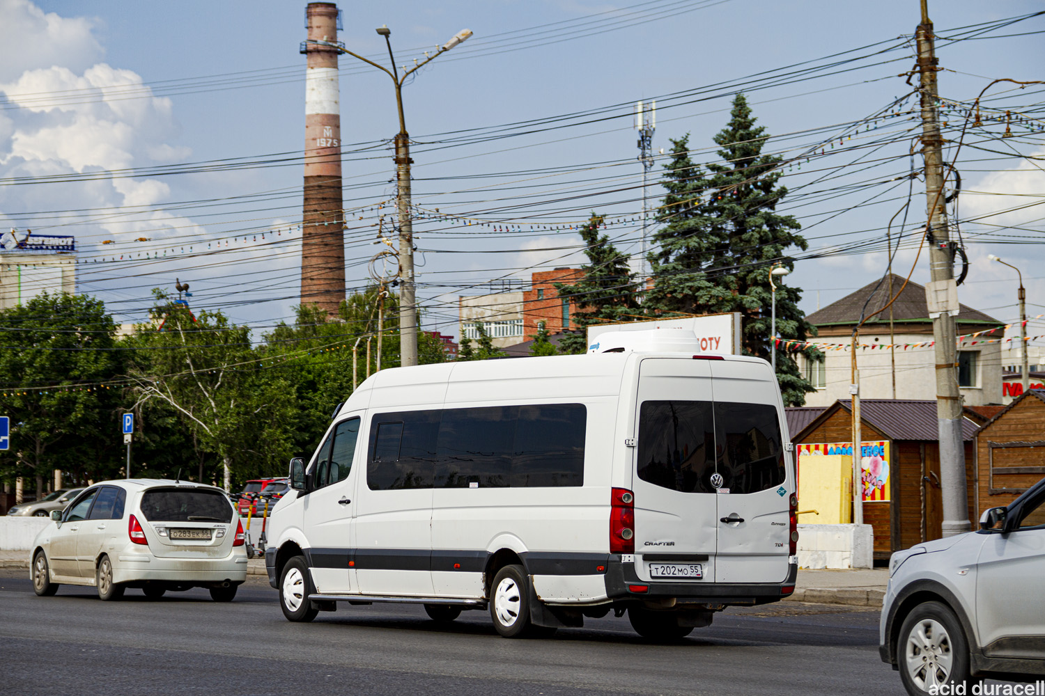 Омская область, Луидор-223700 (Volkswagen Crafter) № Т 202 МО 55