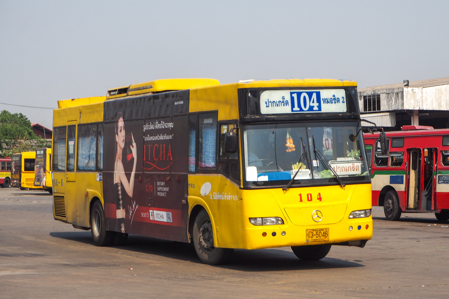 Таиланд, Thonburi Bus Body № 104-6