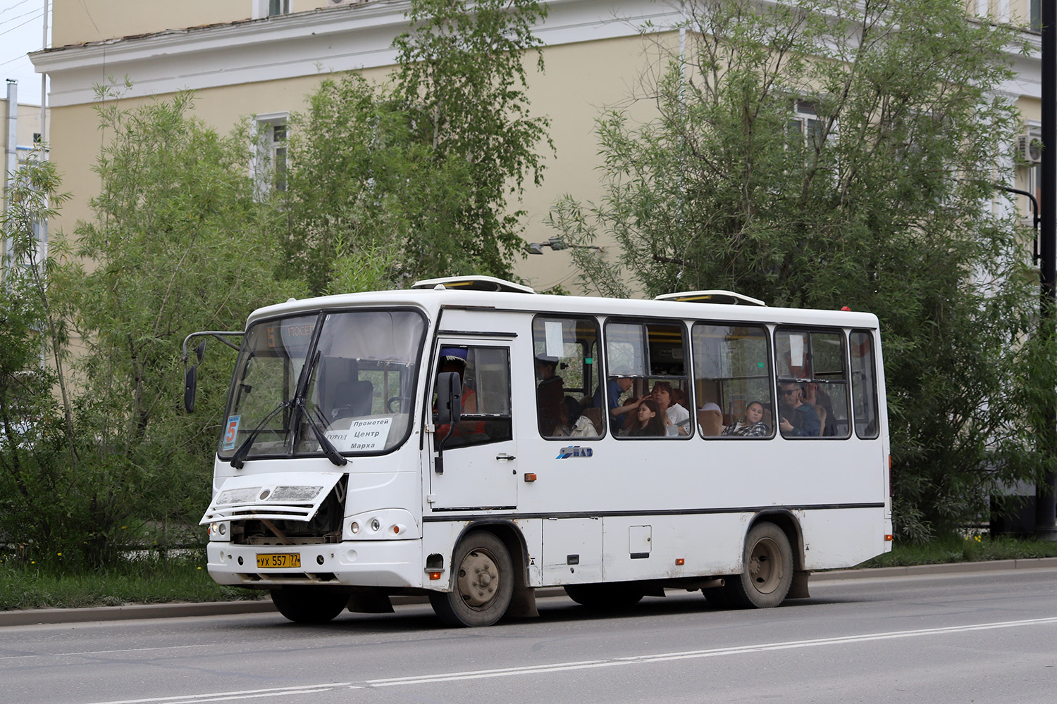 Саха (Якутия), ПАЗ-320302-08 № УХ 557 77