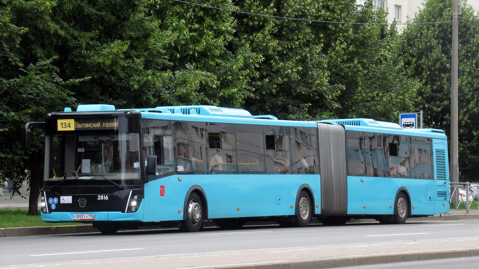 Санкт-Петербург, ЛиАЗ-6213.65 № 2816