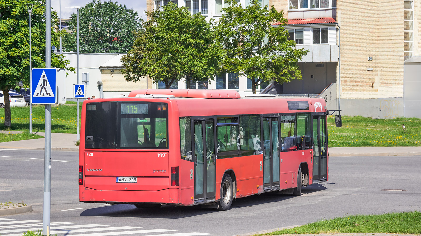 Litauen, Volvo 7700 Nr. 720
