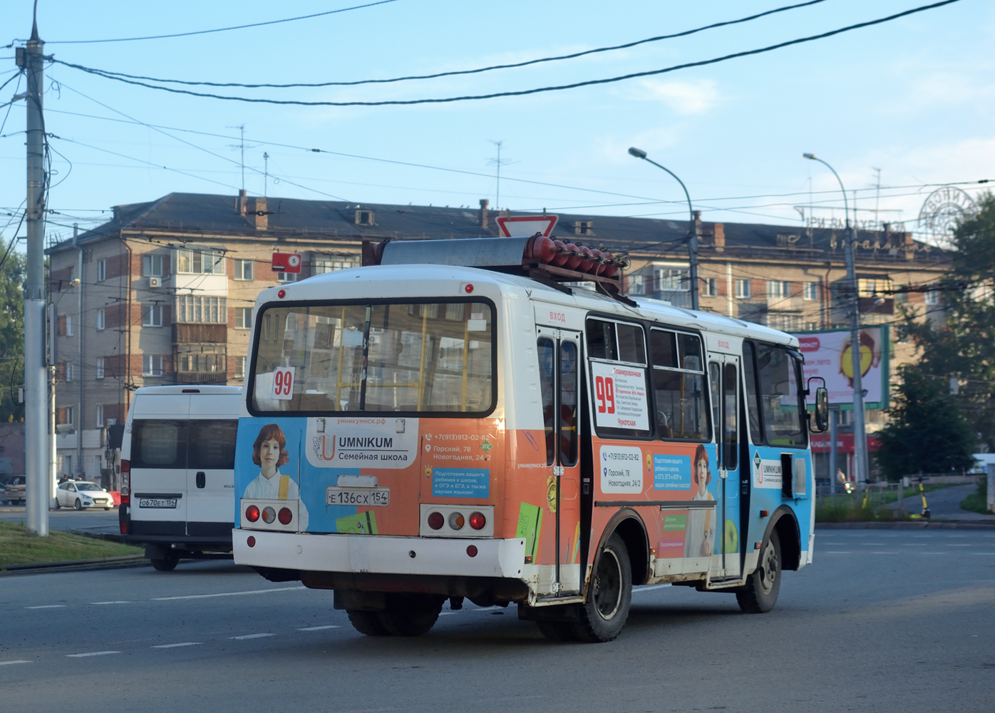 Новосибирская область, ПАЗ-32054 № Е 136 СХ 154