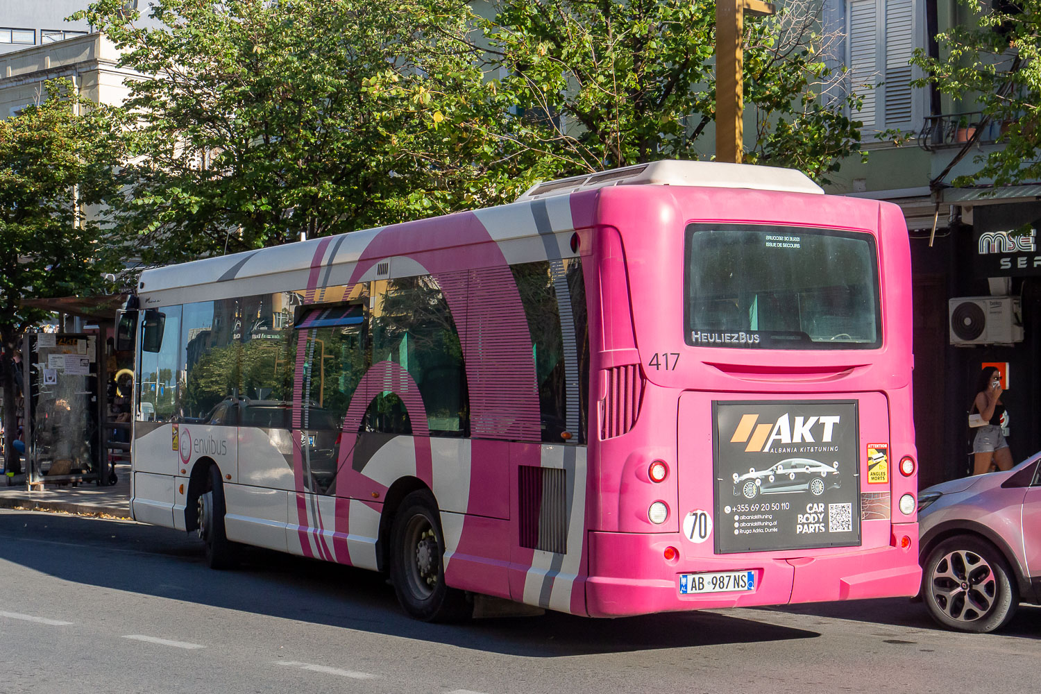 Албания, Heuliez GX127 № AB-987NS