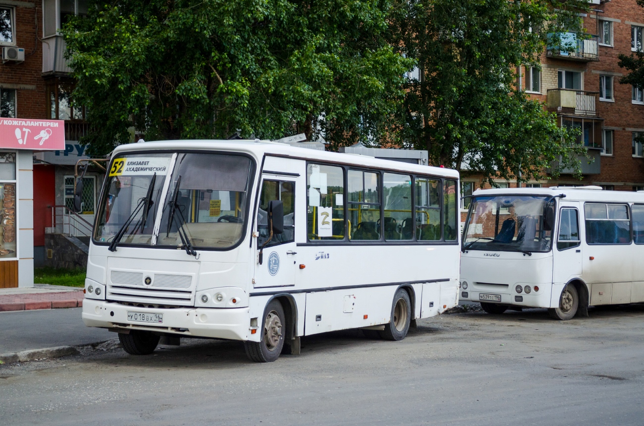 Свердловская область, ПАЗ-320402-05 № У 018 ВХ 96