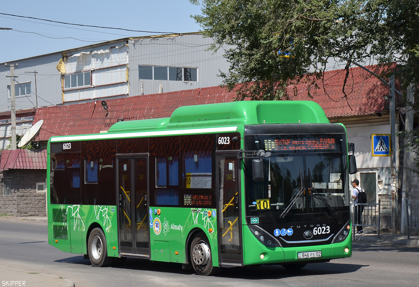 Алматы, Yutong ZK6890HGQ (QazTehna) № 6023