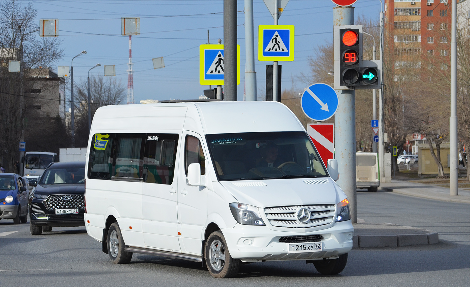 Тюменская область, Луидор-223640 (MB Sprinter) № Т 215 ХУ 72