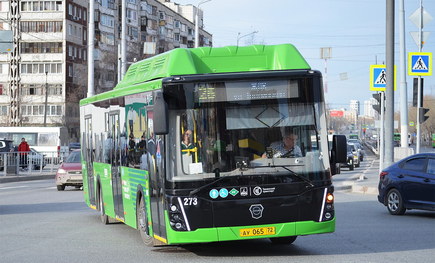 Тюменская область, ЛиАЗ-5292.67 (CNG) № 273