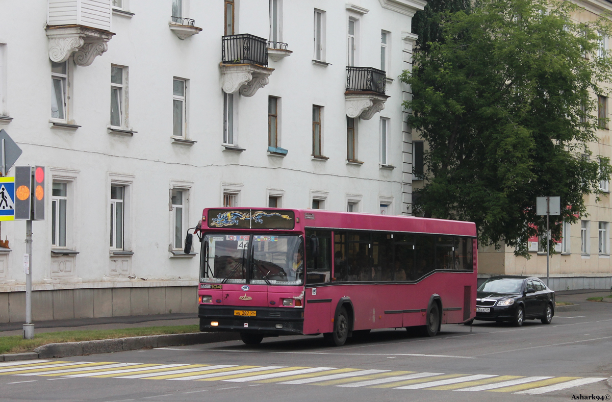 Красноярский край, МАЗ-104.021 № АЕ 287 24