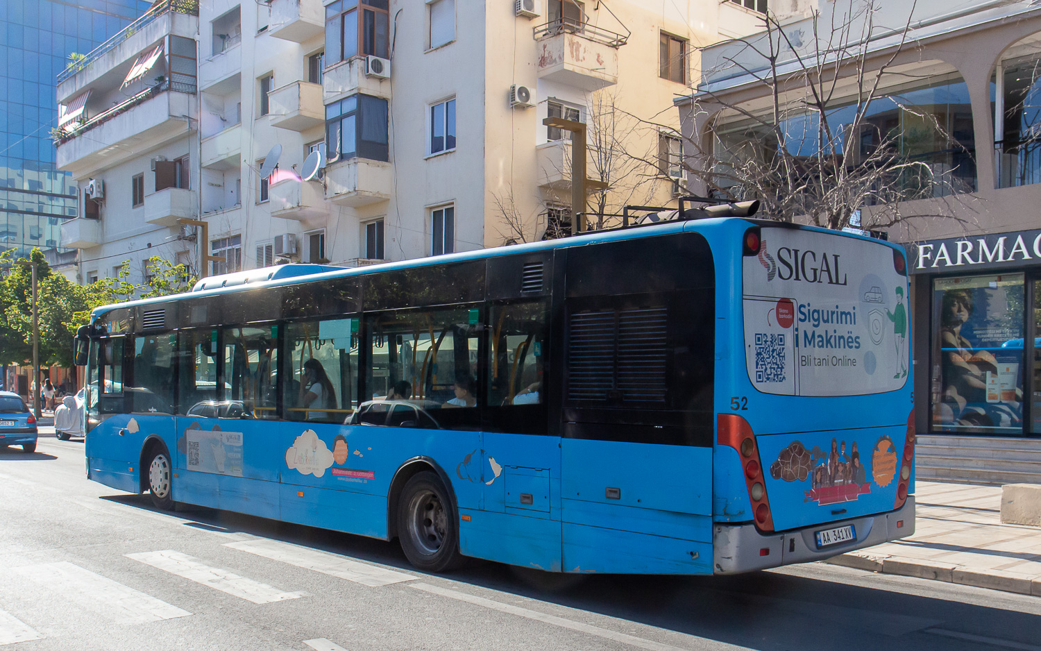 Албания, Van Hool New A330 № AA-341XV