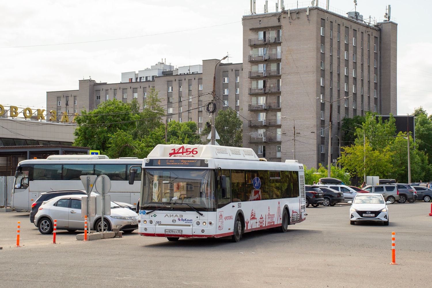 Вологодская область, ЛиАЗ-5292.67 (CNG) № 0503