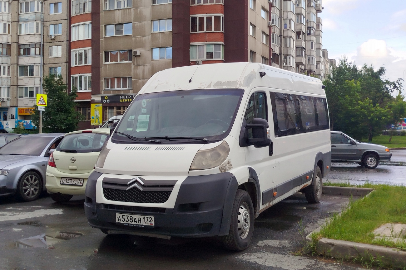 Тюменская область, Нижегородец-2227W (Citroёn Jumper) № А 538 АН 172