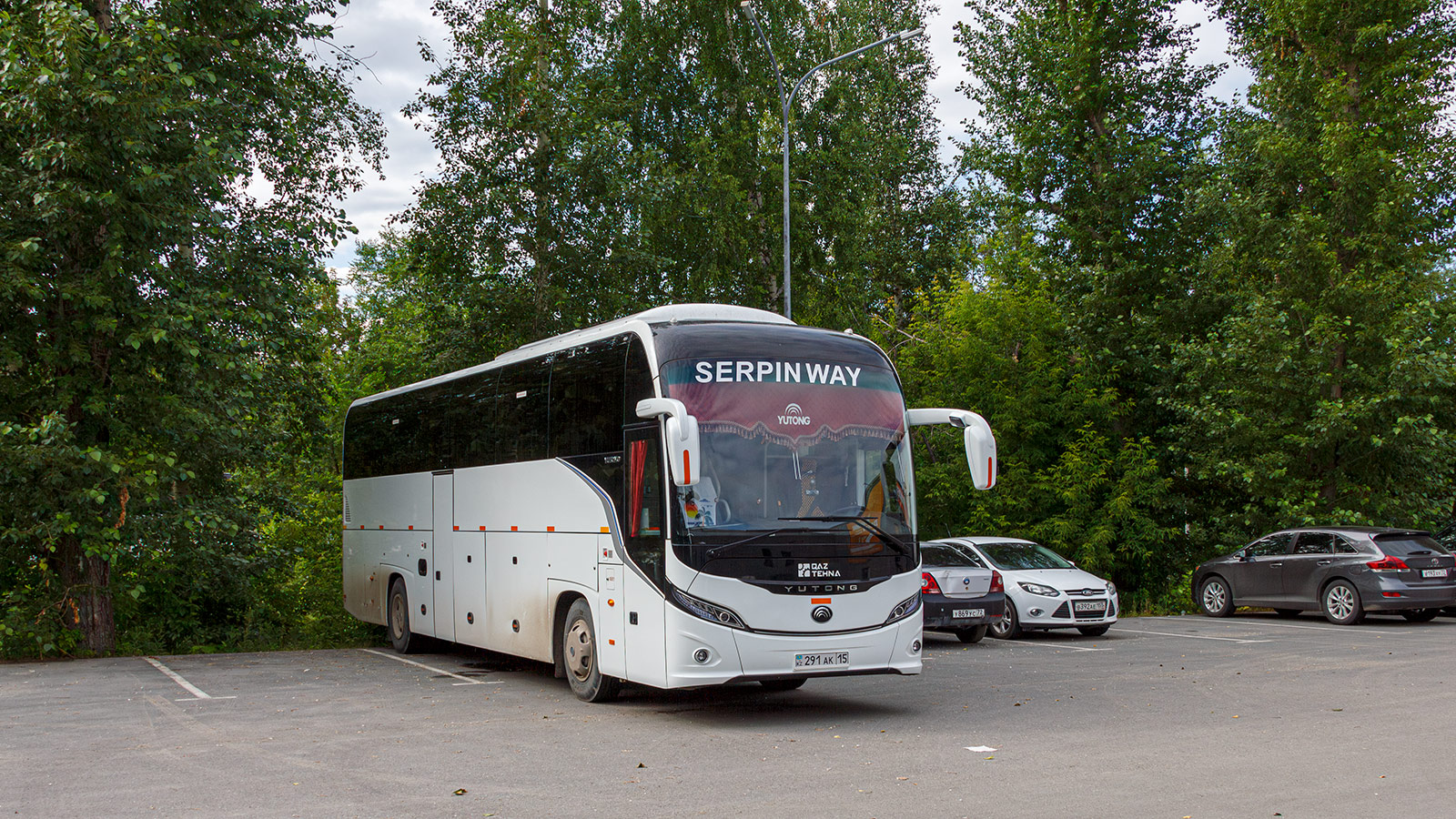Северо-Казахстанская область, Yutong C12PRO (ZK6128H, QazTehna) № 291 AK 15