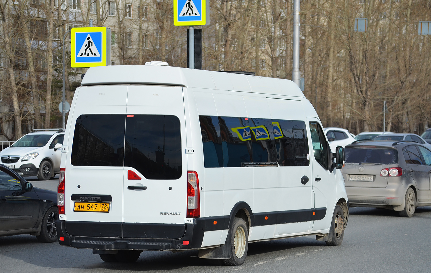 Тюменская область, Renault Master (NIAF04, НиАЗ) № АН 547 72