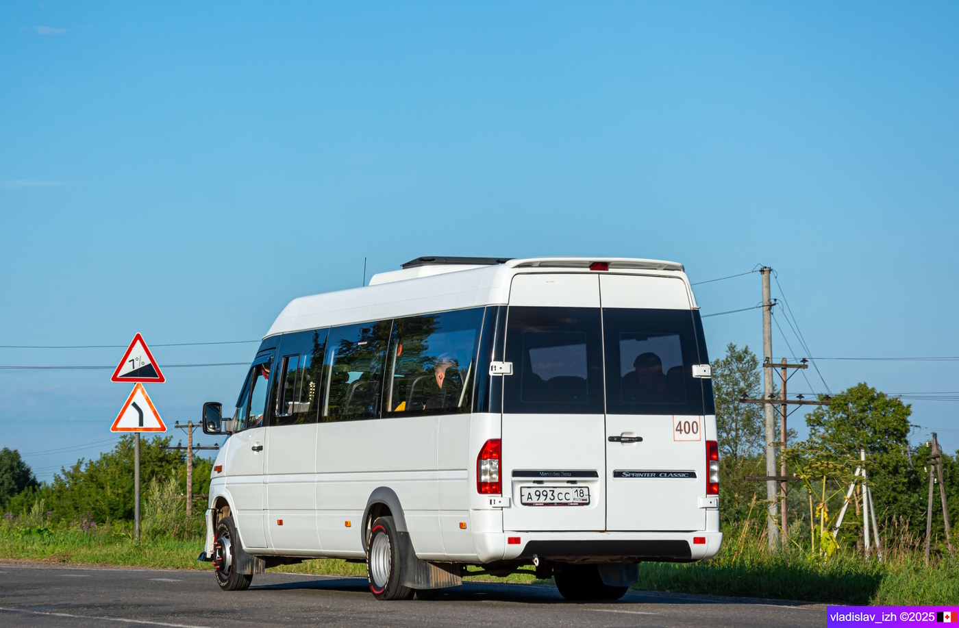Удмуртия, Луидор-223237 (MB Sprinter Classic) № А 993 СС 18 Удмуртия, Луидор-223237 (MB Sprinter Classic) № А 993 СС 18