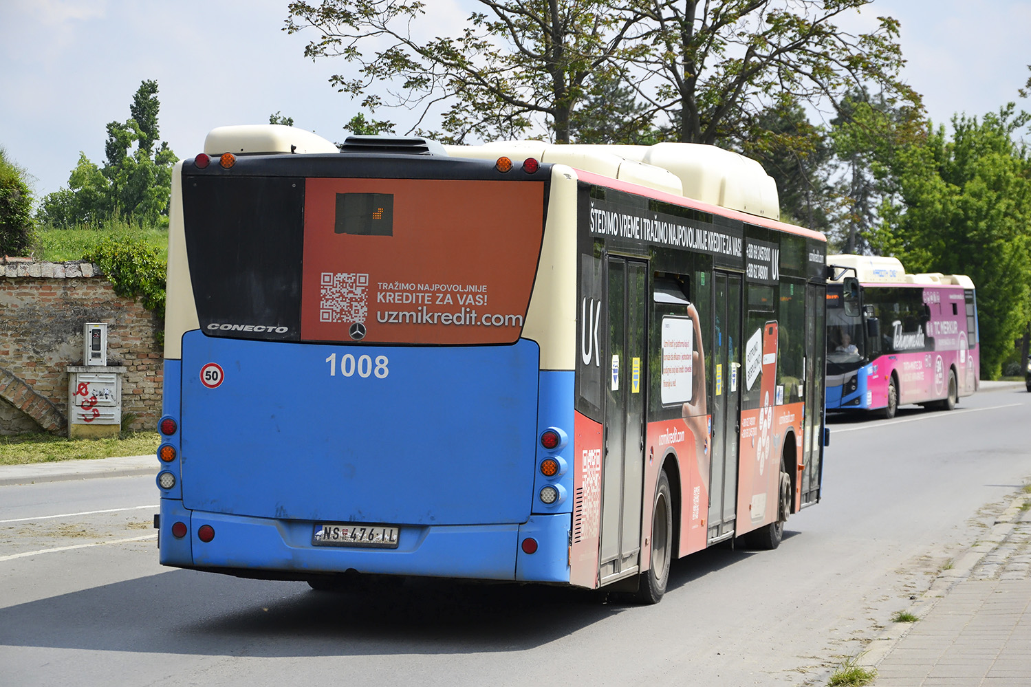 Сербия, Mercedes-Benz Conecto III NGT № 1008