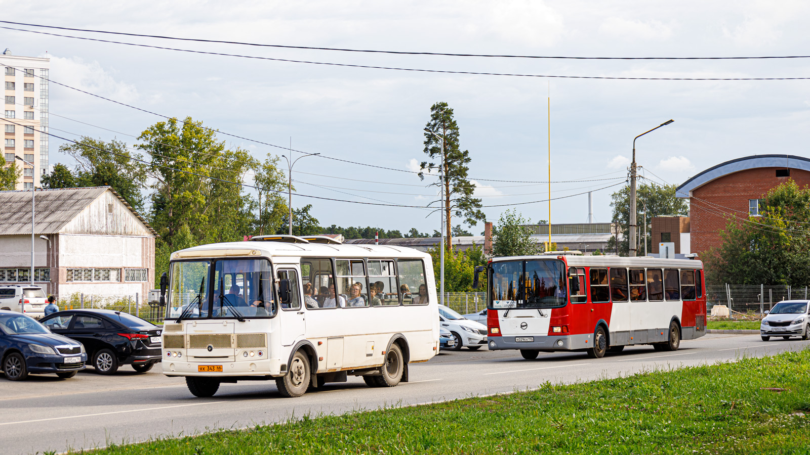 Свердловская область, ПАЗ-32053 № КК 343 66