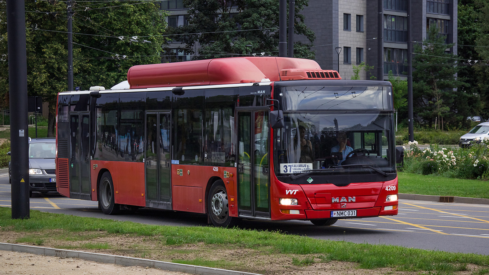 Литва, MAN A21 Lion's City NL313 CNG № 4209