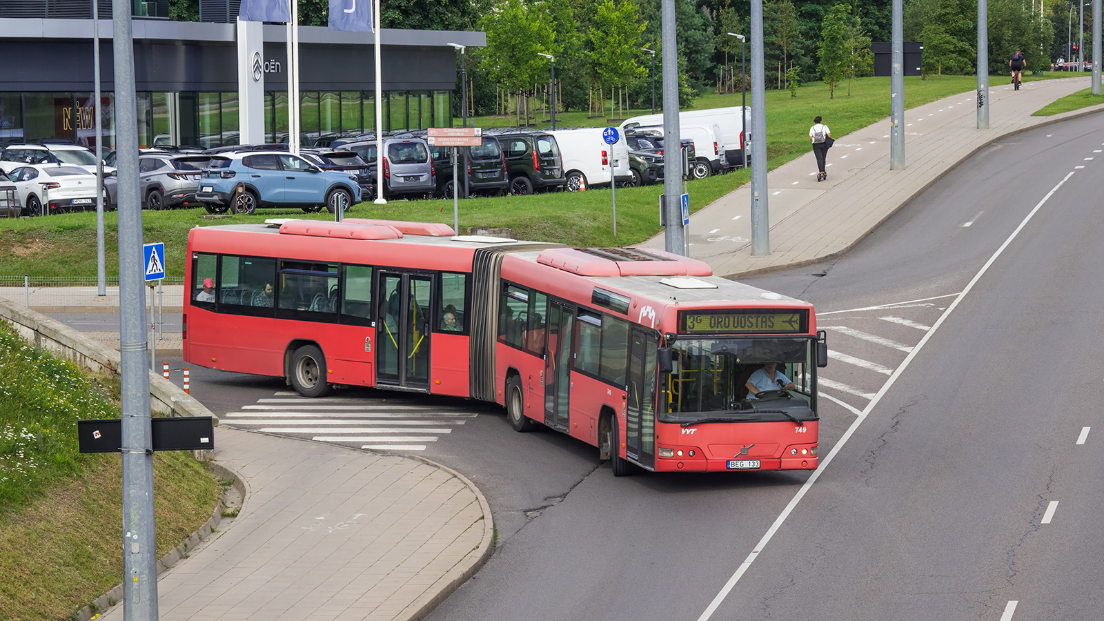 Литва, Volvo 7700A № 749