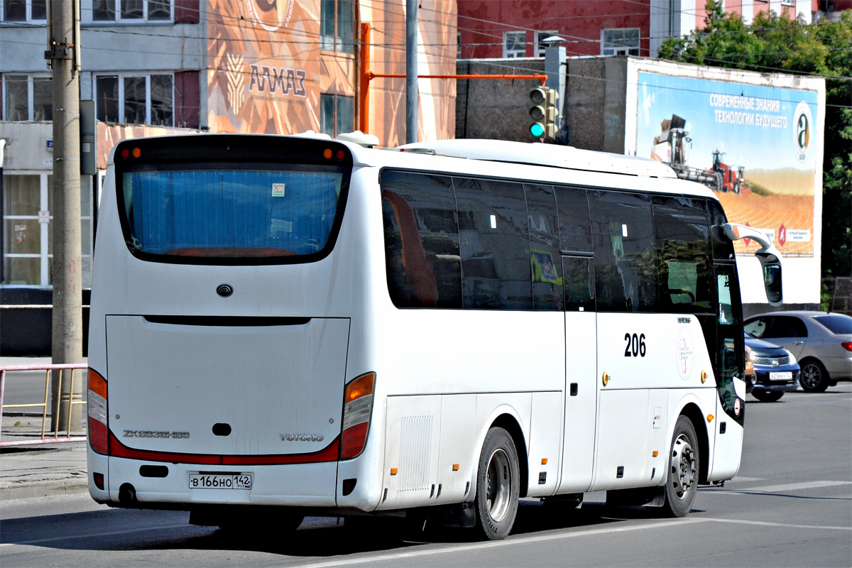 Кемеровская область - Кузбасс, Yutong ZK6938HB9 № 206 Кемеровская область - Кузбасс, Yutong ZK6938HB9 № 206