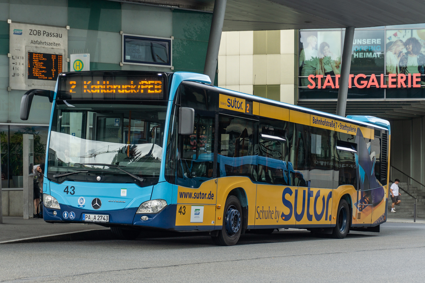 Бавария, Mercedes-Benz Citaro C2 № 43