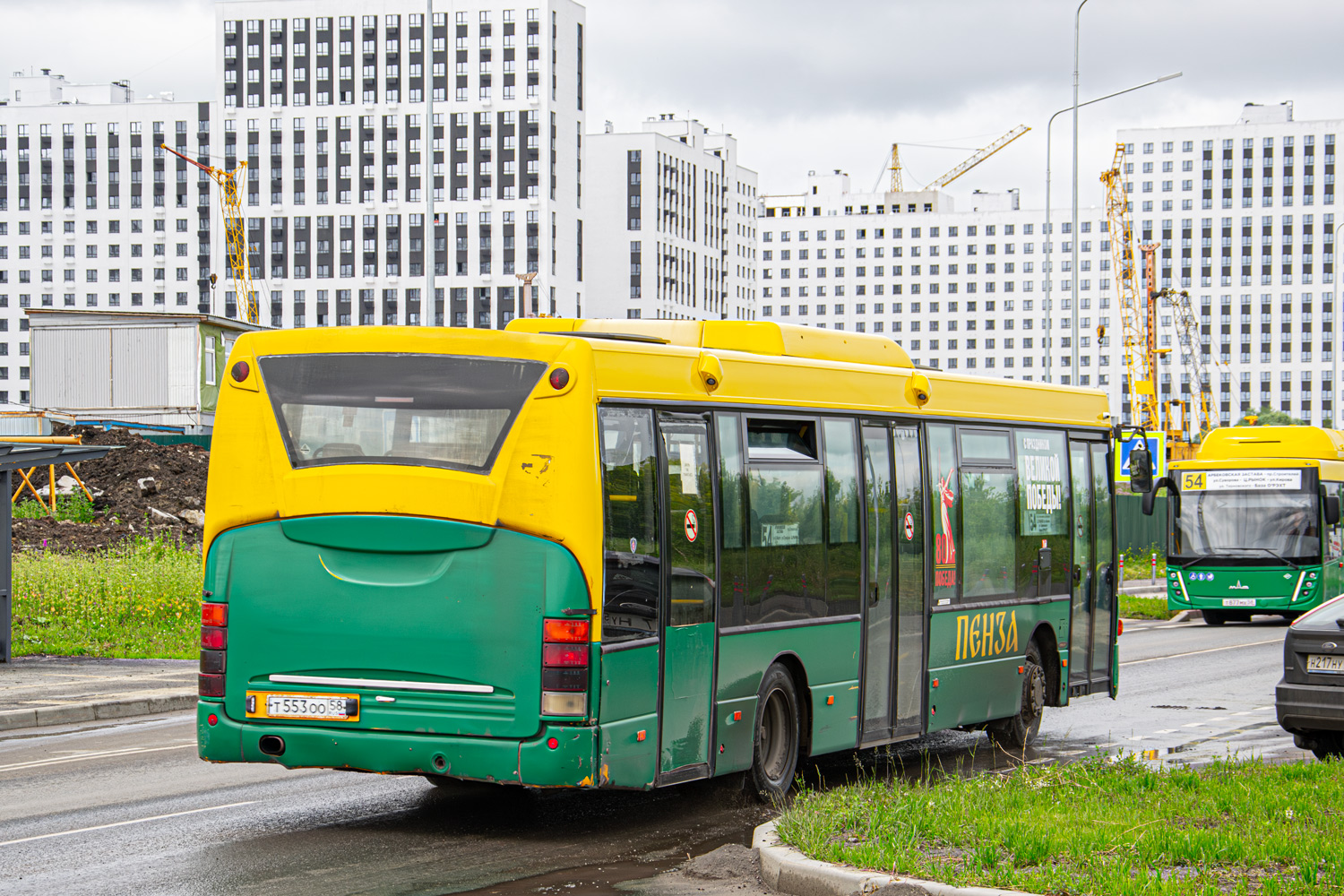 Пензенская область, Scania OmniLink I (Скания-Питер) № Т 553 ОО 58