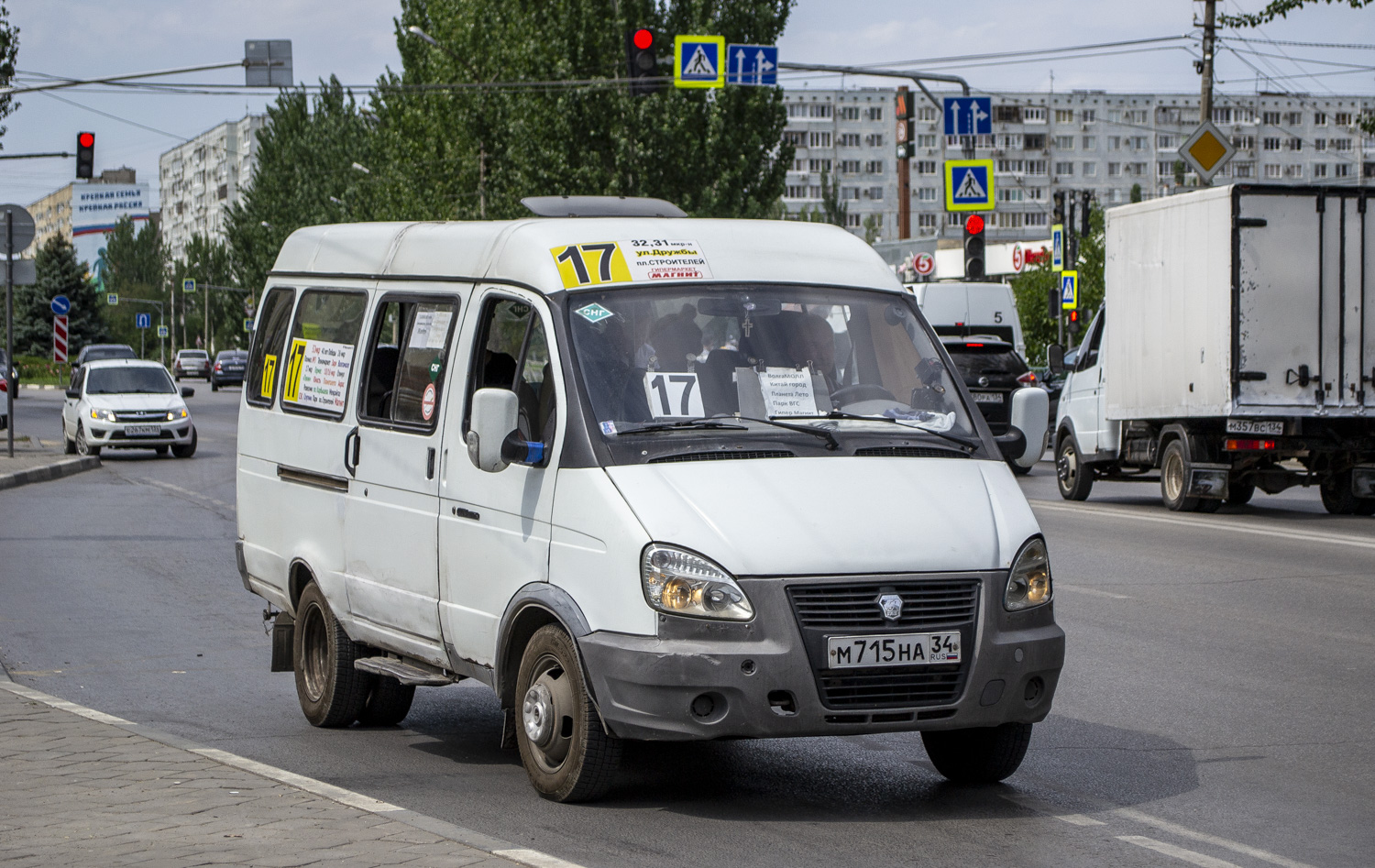 Волгоградская область, ГАЗ-322132 (XTH, X96) № М 715 НА 34