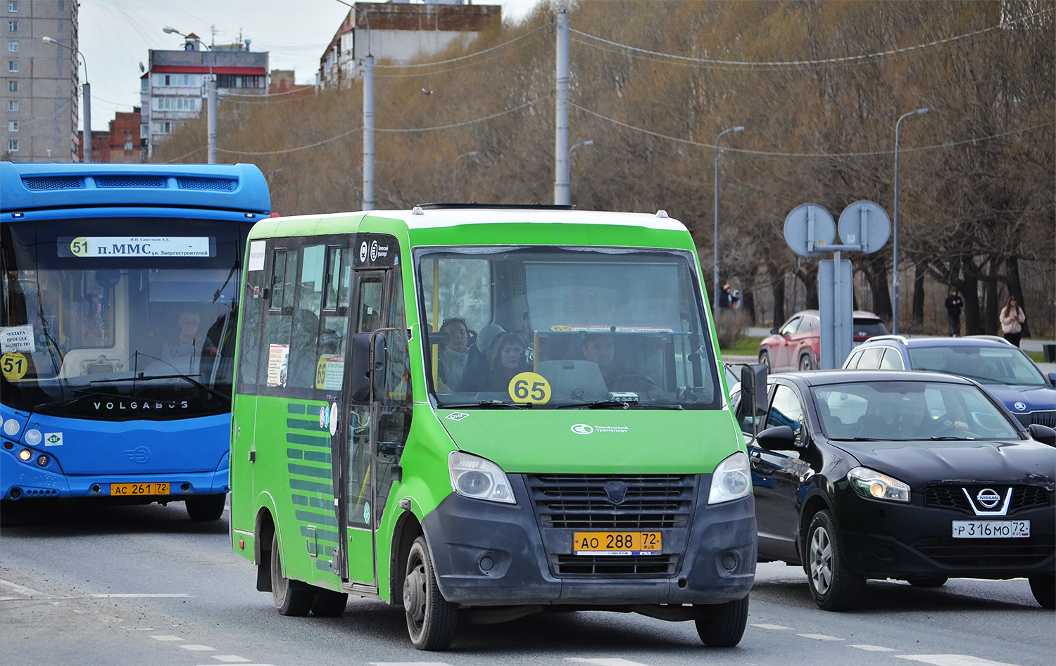 Тюменская область, ГАЗ-A64R45 Next № АО 288 72