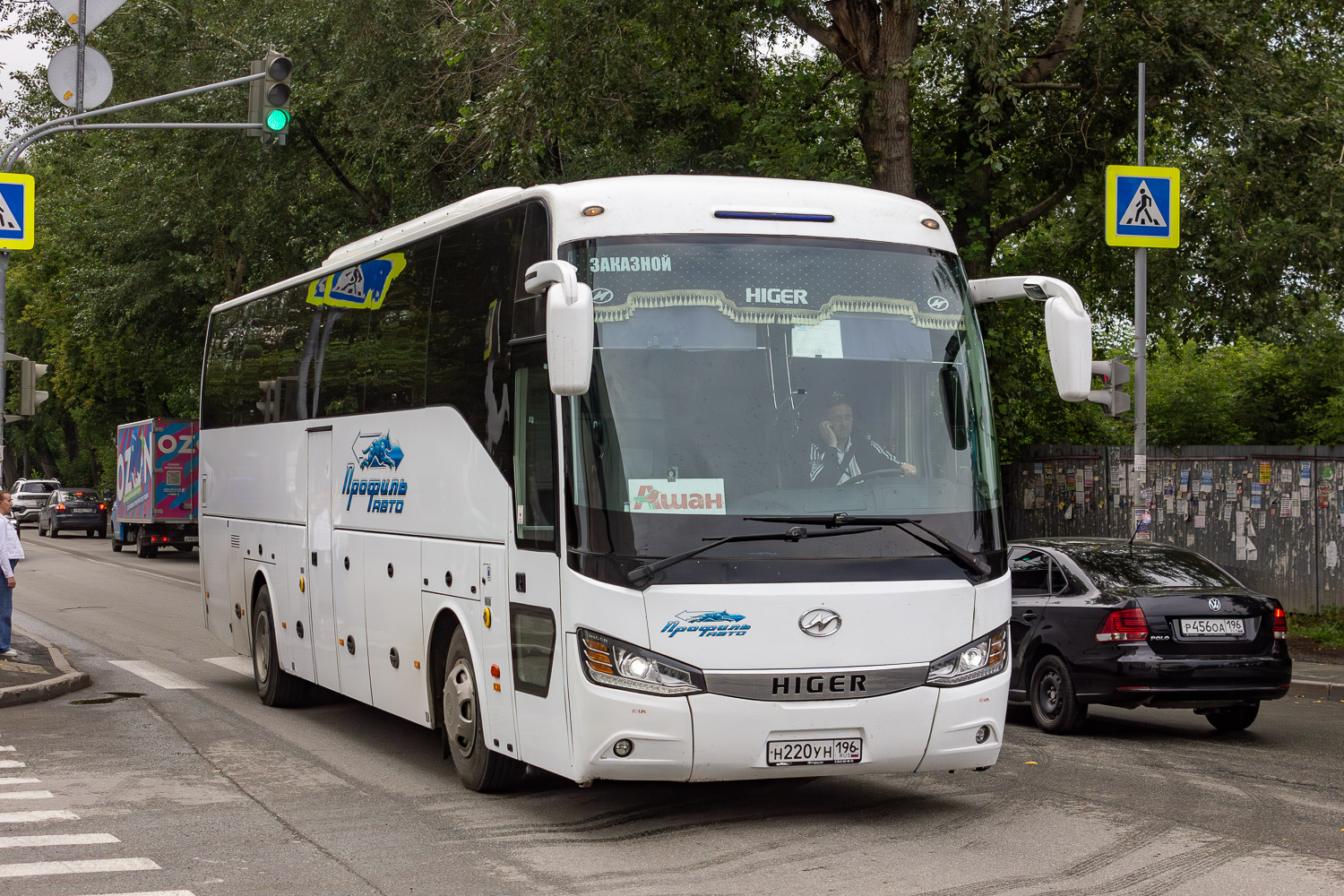 Свердловская область, Higer KLQ6128LQ № Н 220 УН 196