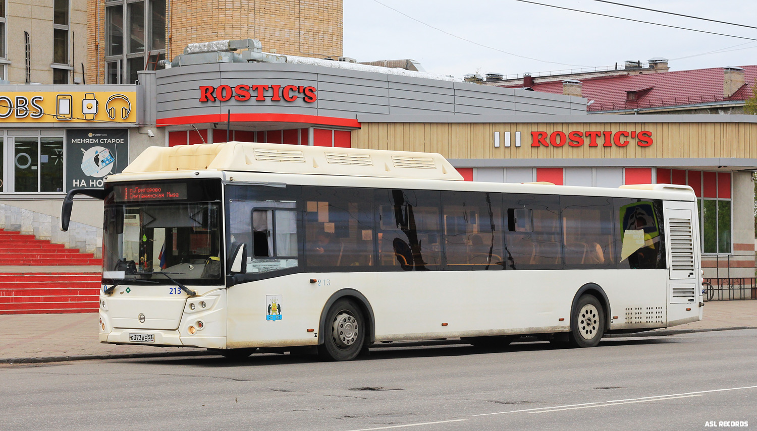 Новгородская область, ЛиАЗ-5292.67 (CNG) № 213