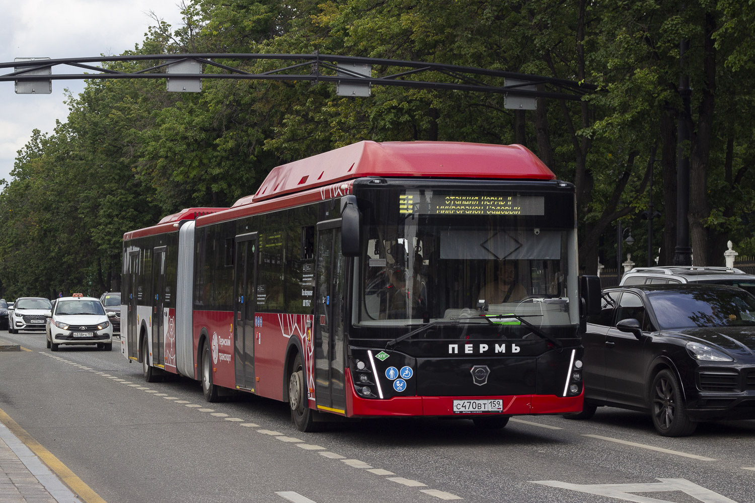 Perm region, LiAZ-6213.67 Nr. С 470 ВТ 159