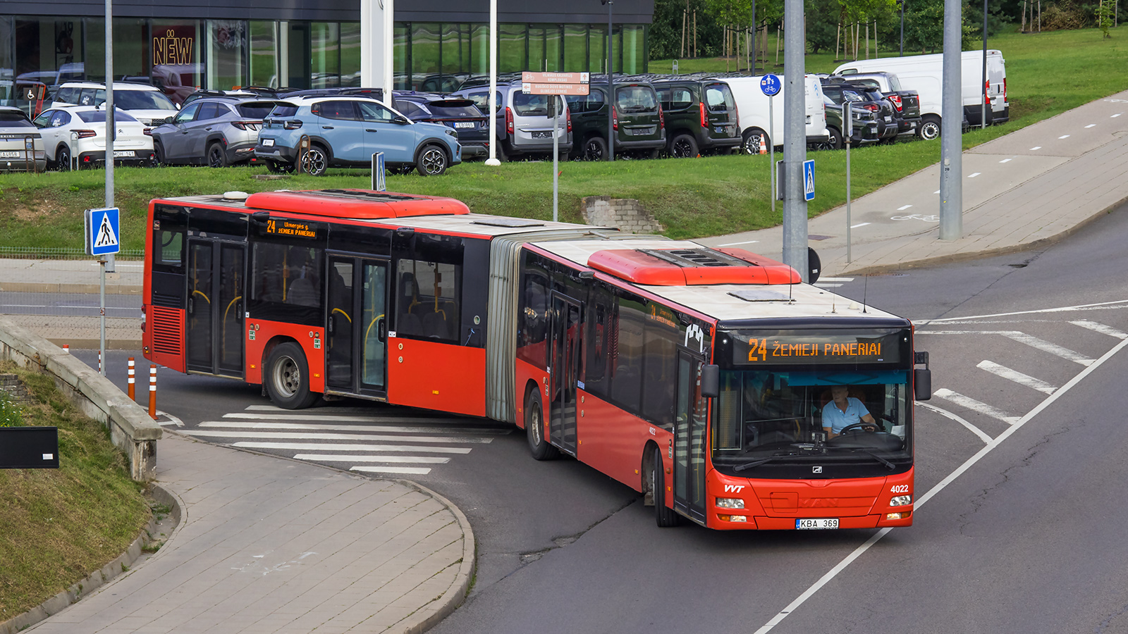 Литва, MAN A23 Lion's City GL NG313 № 4022