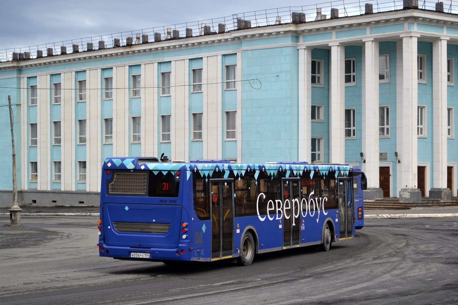 Красноярский край, ЛиАЗ-5292.65 № В 056 РХ 124