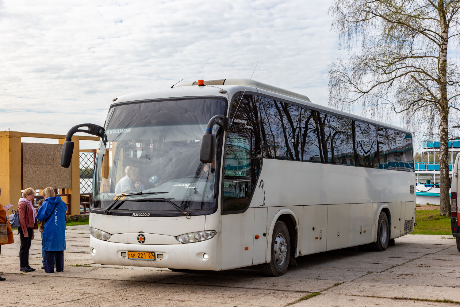 Тверская область, Marcopolo Andare 1000 (ГолАЗ) (Hyundai) № АК 221 69