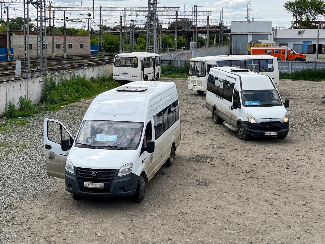 Мордовия, ГАЗ-A65R35 Next № К 935 СК 13; Мордовия, Росвэн-3265 (IVECO Daily) № К 096 ТС 13