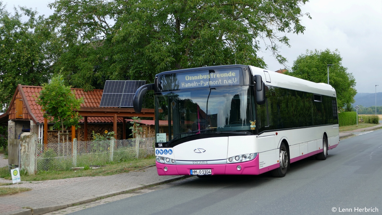 Нижняя Саксония, Solaris Urbino III 12 Ü № 104; Нижняя Саксония — Bustreffen Wehmingen Hannoversches Straßenbahnmuseum 13.07.2025 Нижняя Саксония, Solaris Urbino III 12 Ü № 104; Нижняя Саксония — Bustreffen Wehmingen Hannoversches Straßenbahnmuseum 13.07.2025
