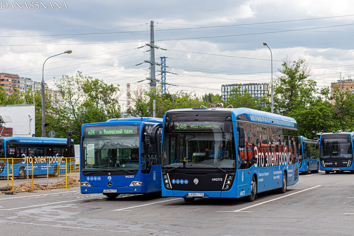 Москва, КАМАЗ-6282 № 490773