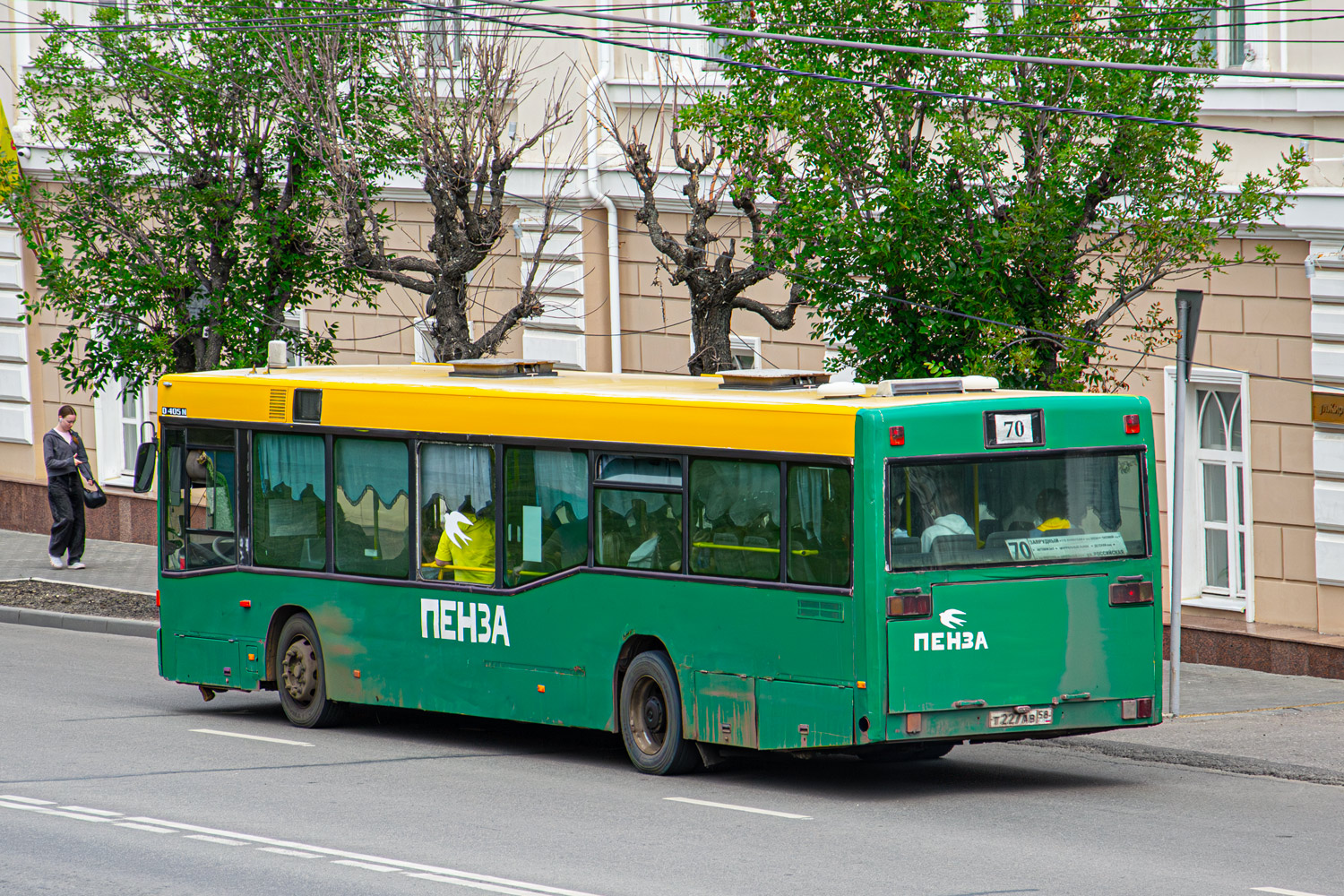 Пензенская область, Mercedes-Benz O405N2 № Т 227 АВ 58 Пензенская область, Mercedes-Benz O405N2 № Т 227 АВ 58